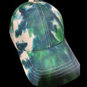 True Love Green Tie Dye Baseball Cap